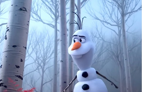 Olaf de Frozen en robot